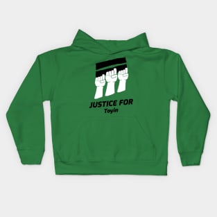 Justice For Toyin, Oluwatoyin Salau Kids Hoodie